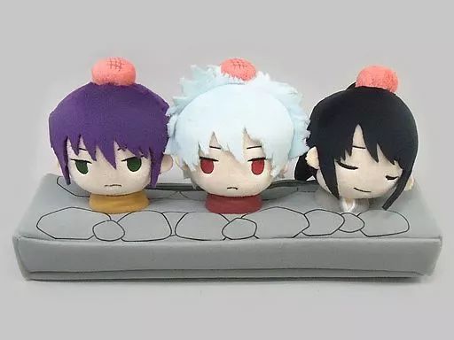 【中古】文房具その他 銀時＆桂＆高杉 ぬいぐるみペンポーチtrio 「銀魂」 ジャンプフェスタ2018グッズ