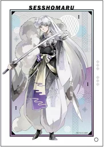 【中古】アクリルスタンド・アクリルパネル 殺生丸 PALE TONE series ミニアクリルアート 「犬夜叉」