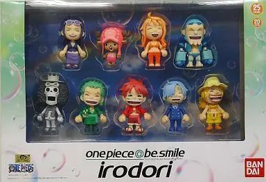 【中古】食玩 トレーディングフィギュア onepiece＠be.smile -ワンピース アットビースマイル- ～irodoriセット～ キャンディトイ オンラインショップ限定