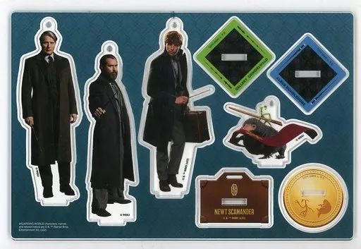 【中古】アクリルスタンド・アクリルパネル ニュート・スキャマンダー＆ゲラート・グリンデルバルド＆アルバス・ダンブルドア/他 アクリルスタンド 「Blu-ray＆DVD ファンタスティック・ビーストとダンブルドアの秘密 TSUTAYA限定セット」 有償特典