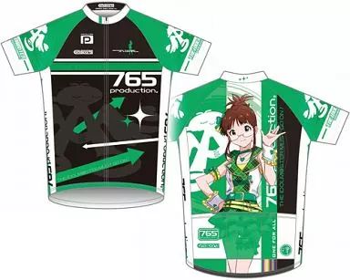 【中古】サイクルジャージ・サイクルウェア(キャラクター) 秋月律子 サイクルジャージ(半袖) Lサイズ 「アイドルマスター ワンフォーオール」