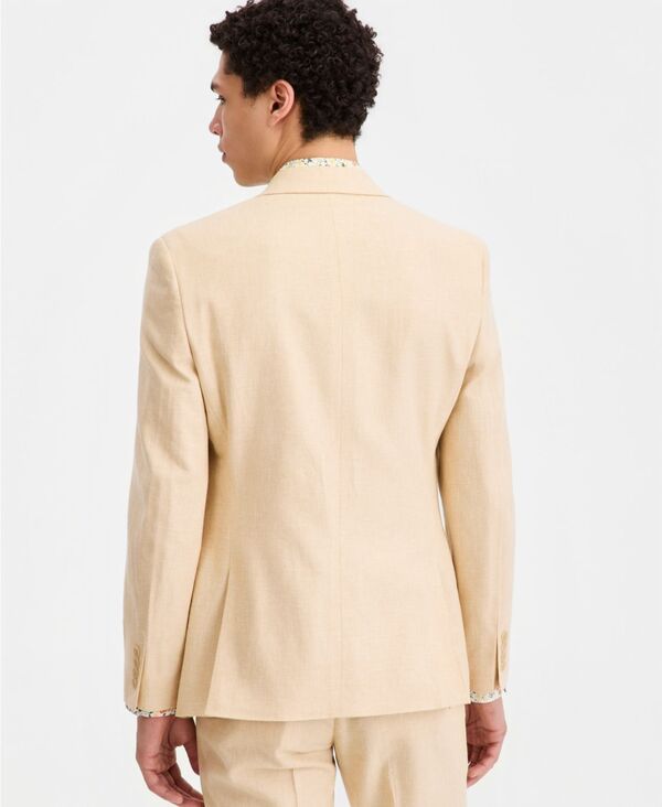 バースリー メンズ アウター ジャケット・ブルゾン リネン Bar III MenslimFit LinenBlend Suit Separates Jacket Macys Exclusive Bu