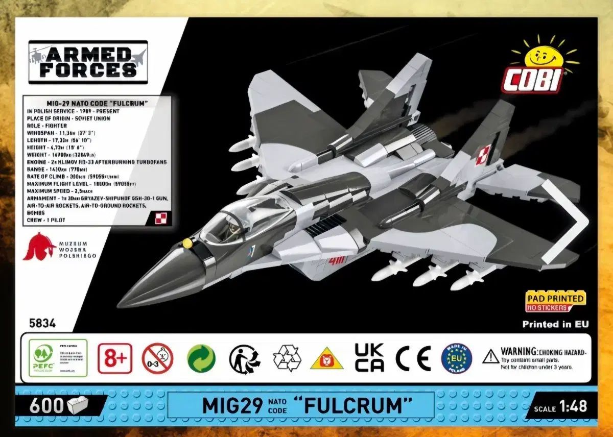コービー 5834 mig 29 出品