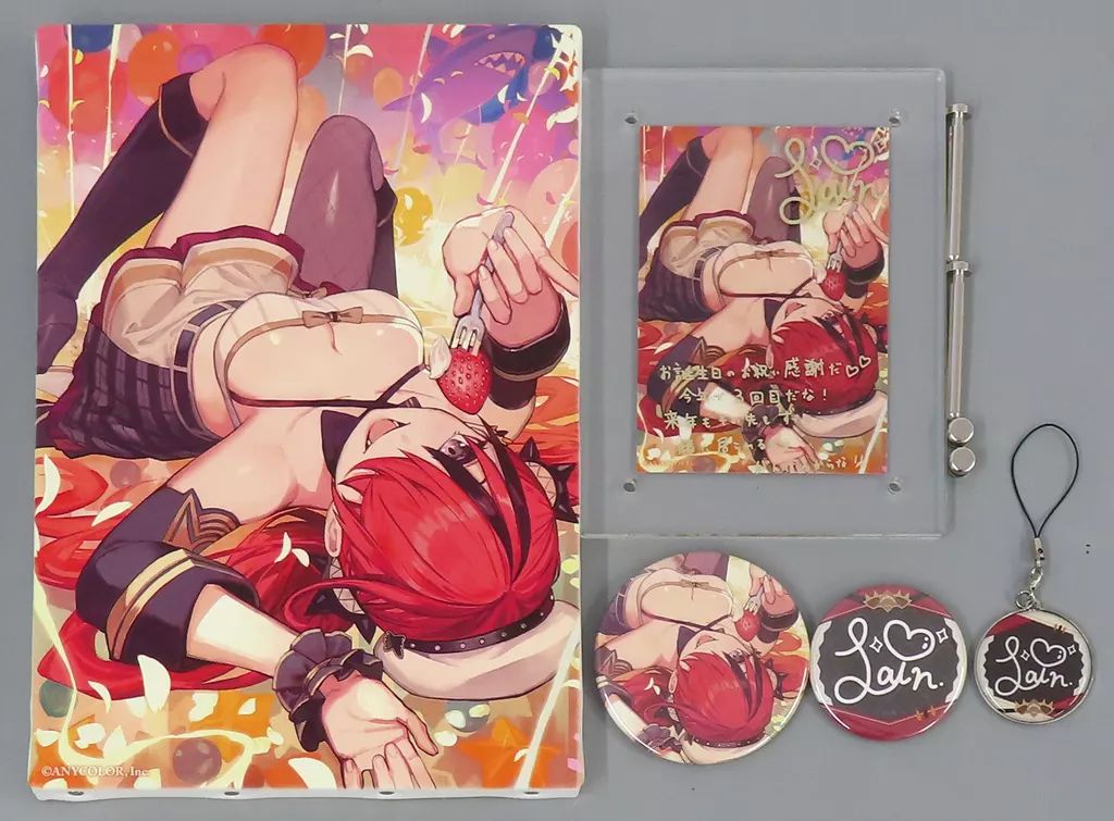 【中古】グッズセット レイン・パターソン 誕生日グッズセット 「バーチャルYouTuber にじさんじ レイン・パターソン 誕生日2024」