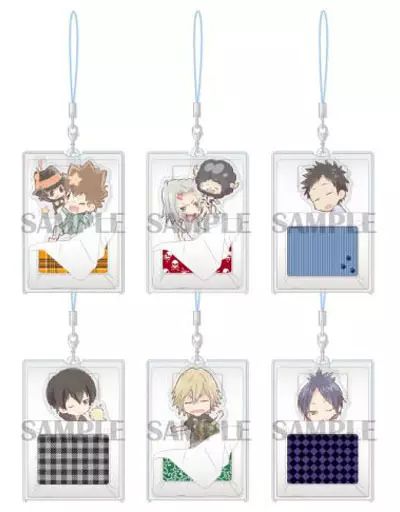 【中古】ストラップ(キャラクター) 全6種セット 「家庭教師ヒットマンREBORN! おやすみアクリルストラップ」