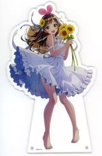 【中古】アクリルスタンド・アクリルパネル [単品] キズナアイ ビッグアクリルスタンド 「C96 バーチャルYouTuber キズナアイ ひまわり畑セット」