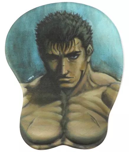 【中古】マウスパッド ガッツ(オレに触るんじゃねえ・・・・・・!) マウスパッド 「大ベルセルク展」