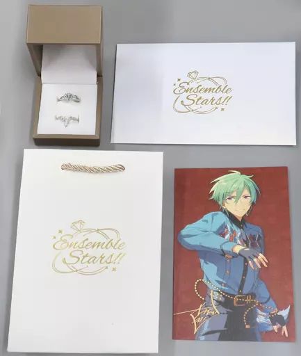 【中古】銀製品・指輪・アクセサリー(キャラクター) 風早巽 誓言リングセット ホワイトゴールド フリーサイズ 「あんさんぶるスターズ!!」 中国6周年記念グッズ