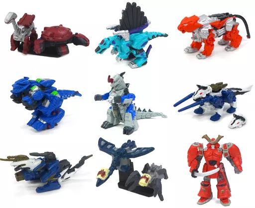 【中古】トレーディングフィギュア 全9種セット 「ZOIDS ゾイドコレクション バトルシリーズ PART9」