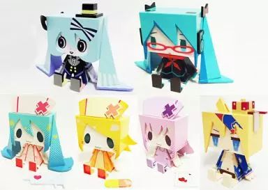 【中古】トレーディングフィギュア 全6種セット 「グッスマくじ 初音ミク 2014 Spring Ver.」 H賞 グラフィグABS