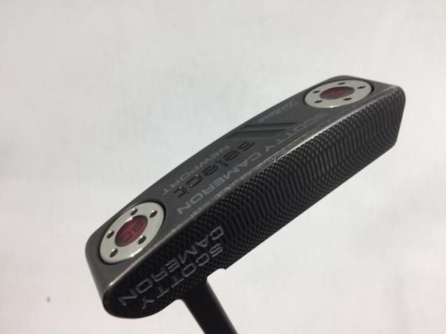 返品OK 【中古ゴルフクラブ】タイトリスト スコッティ・キャメロン セレクト ブラックミスト ニューポート オリジナルスチール パター