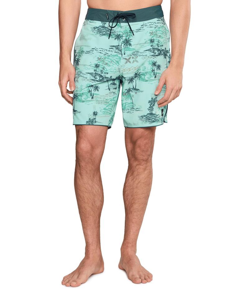 オニール メンズ 水着 ハーフパンツ・ショーツ ショートパンツ ONeill Hyperfreak Mysto Scallop 19 Boardshorts Canal Blue ブルー