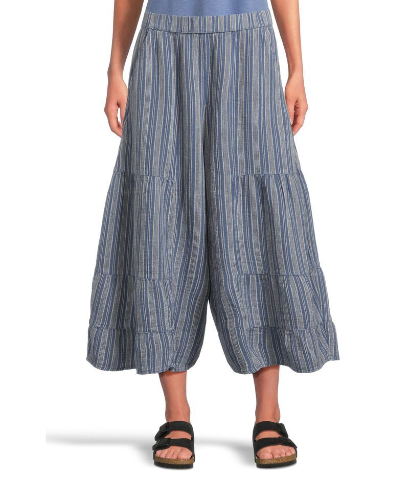 ドード アンドコー レディース ボトムス カジュアルパンツ ToadCo Tate Double Weave Palazzo Pants Kyanite Stripe ストライプ