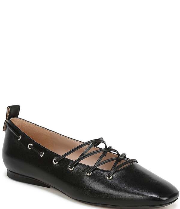 ナチュライザー レディース シューズ パンプス レース レザー Naturalizer 27 EDIT Carla Ghillie Leather Lace Up Square Toe Casual
