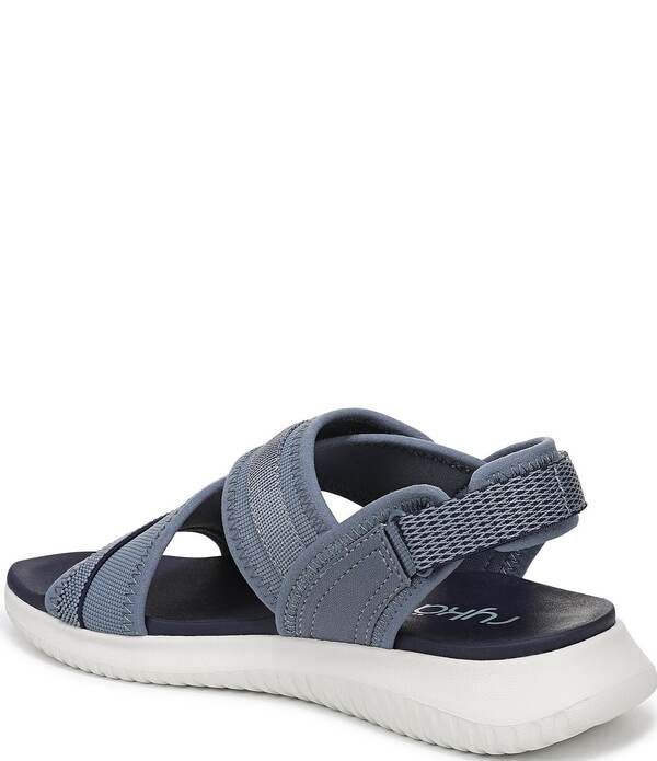 ライカ レディース シューズ パンプス サンダル Ryka Womens Joy Strappy Sandals Flintstone Blue ブルー