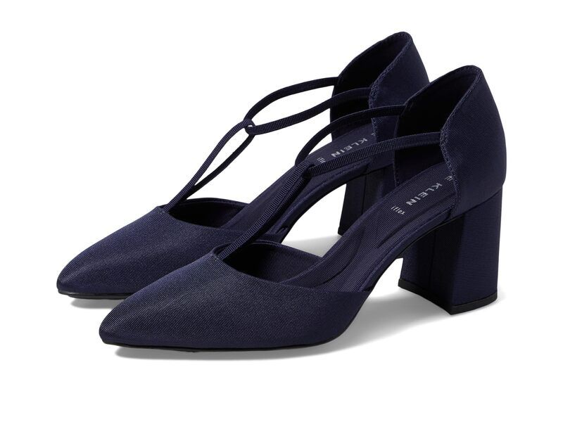アンクライン レディース シューズ ヒール Anne Klein Baylie Navy Fabric ネイビー 17,836円