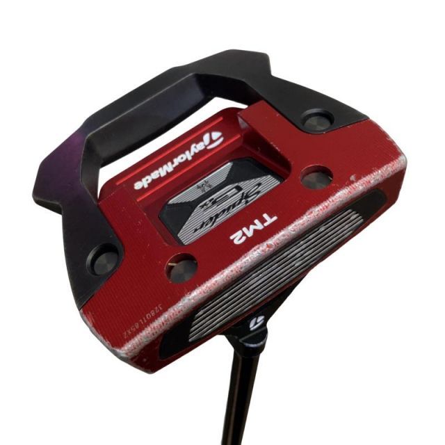 【中古】 テーラーメイド Spider GTx TRUSS RED TM2 34インチ パター PT スチール (フレックスその他) メンズ 男性用 右利き 右用 Dランク ゴルフクラブ