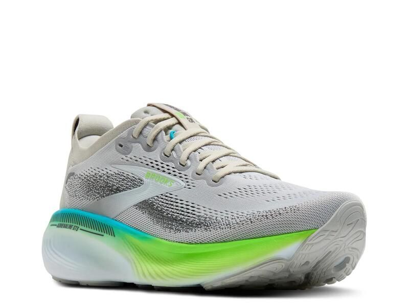 ブルックス メンズ シューズ スニーカー BrooksAdrenaline 25 Running Shoe Mens GreyGreen グレー