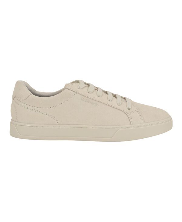 カルバンクライン メンズ シューズ スニーカー レース Calvin Klein Mens HafkelaceUp Sneakers Ivory Suede アイボリー