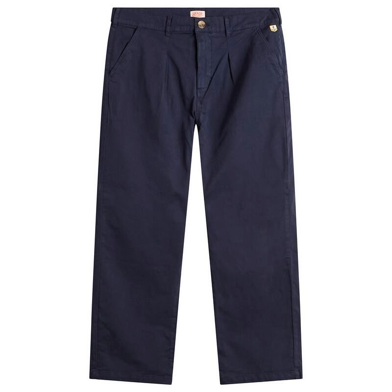アルモーリュックス メンズ ボトムス カジュアルパンツ プリーツ ArmorLux Pleated Trouser Marine Deep