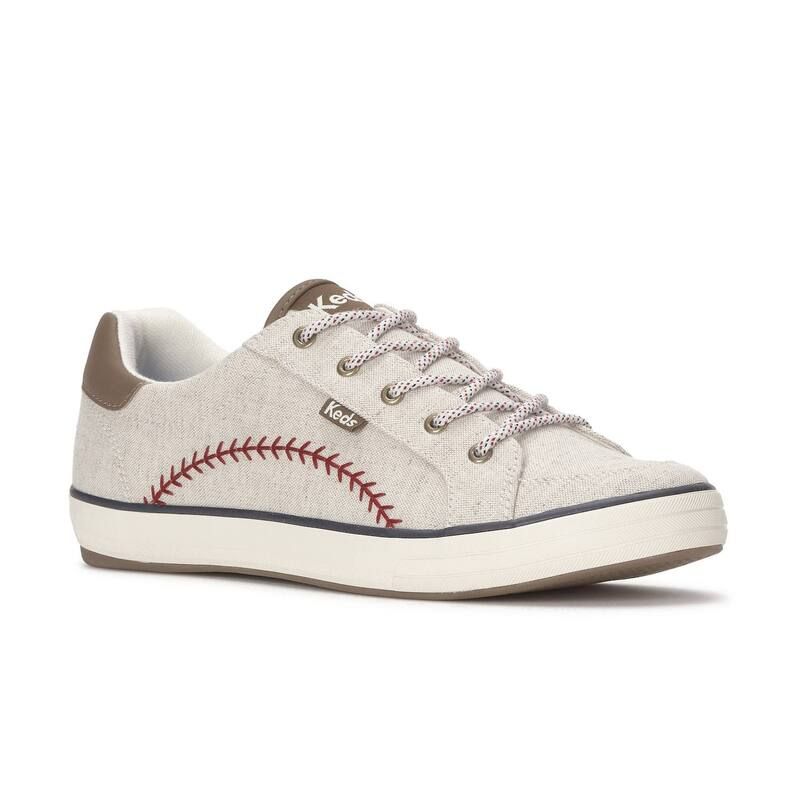 ケッズ レディース シューズ スニーカー レース Keds Center III Womens Canvas LaceUp Sneakers Natural