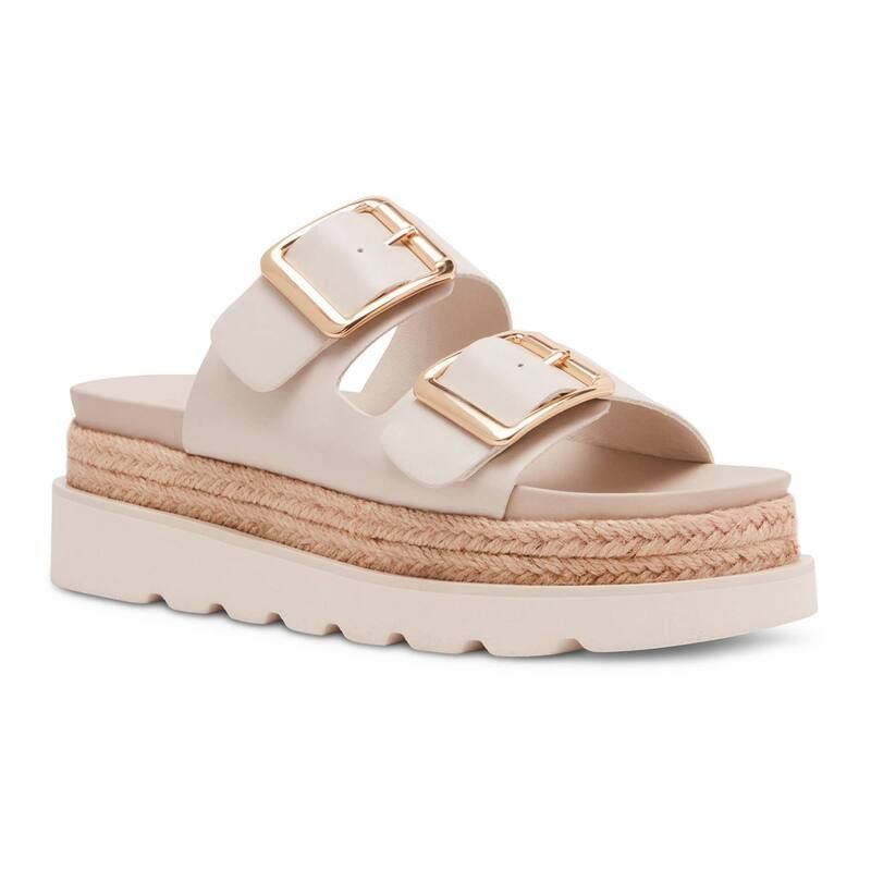 マッデンガール レディース シューズ サンダル プラットフォーム madden girl Mythical Womens Platform Sandals Bone Paris