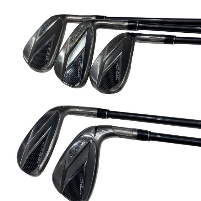 【中古】 テーラーメイド STEALTH 5S アイアンセット IR TENSEI RED TM60(STEALTH IR) (フレックスS) メンズ 男性用 右利き 右用 Cランク ゴルフクラブ