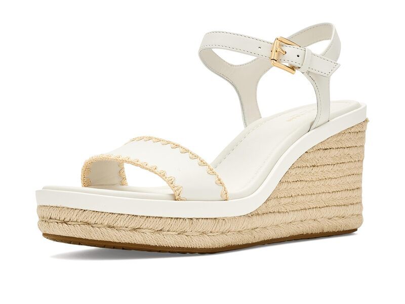 コールハーン レディース シューズ ヒール サンダル Cole Haan Cloudfeel Asbury Espadrille Wedge Sandals Powder LeatherNatural