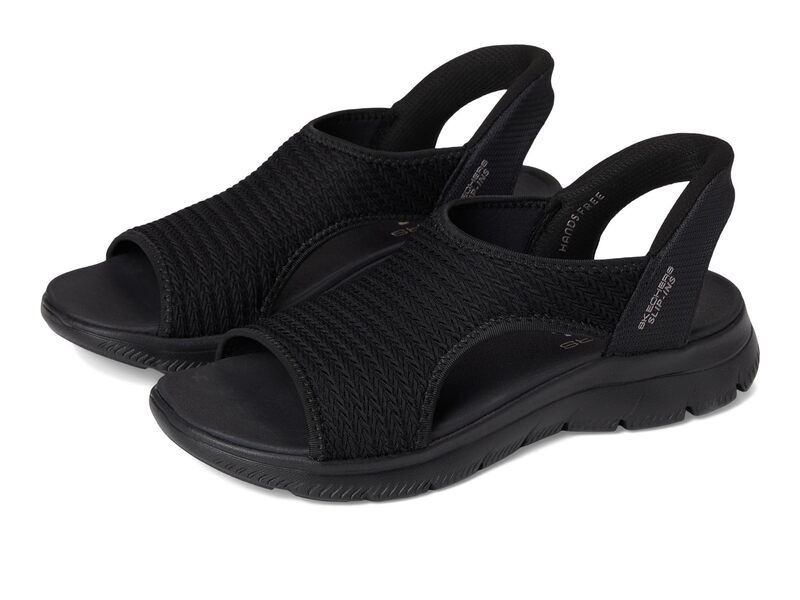 スケッチャーズ レディース シューズ サンダル SKECHERSummits Sweetly Evolved BlackBlack ブラック