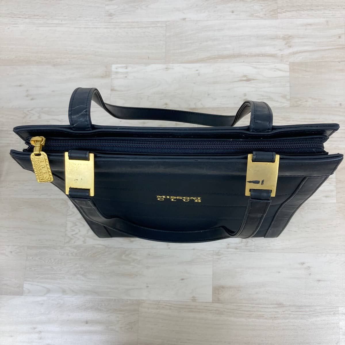 MISSONI CLUB ミッソーニ クラブ トートバッグ/ハンドバッグ ブラック 