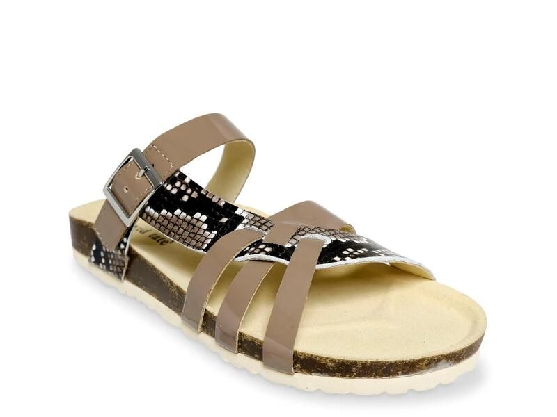 ダイビッドテイト レディース シューズ サンダル David TateWarm Sandal Tan Snake Print タン