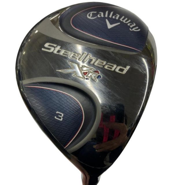 【中古】 キャロウェイ STEELHEAD XR 3W フェアウェイウッド FW Speeder EVOLUTION for XR (フレックスSR) メンズ 男性用 右利き 右用 Cランク ゴルフクラブ