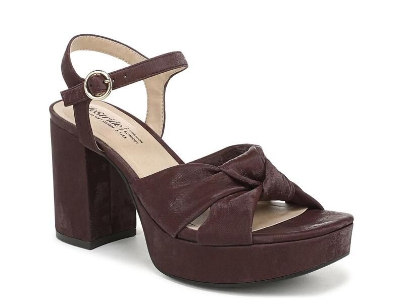 ライフストライド レディース シューズ サンダル プラットフォーム LifeStrideAugust Platform Sandal Purple パープル