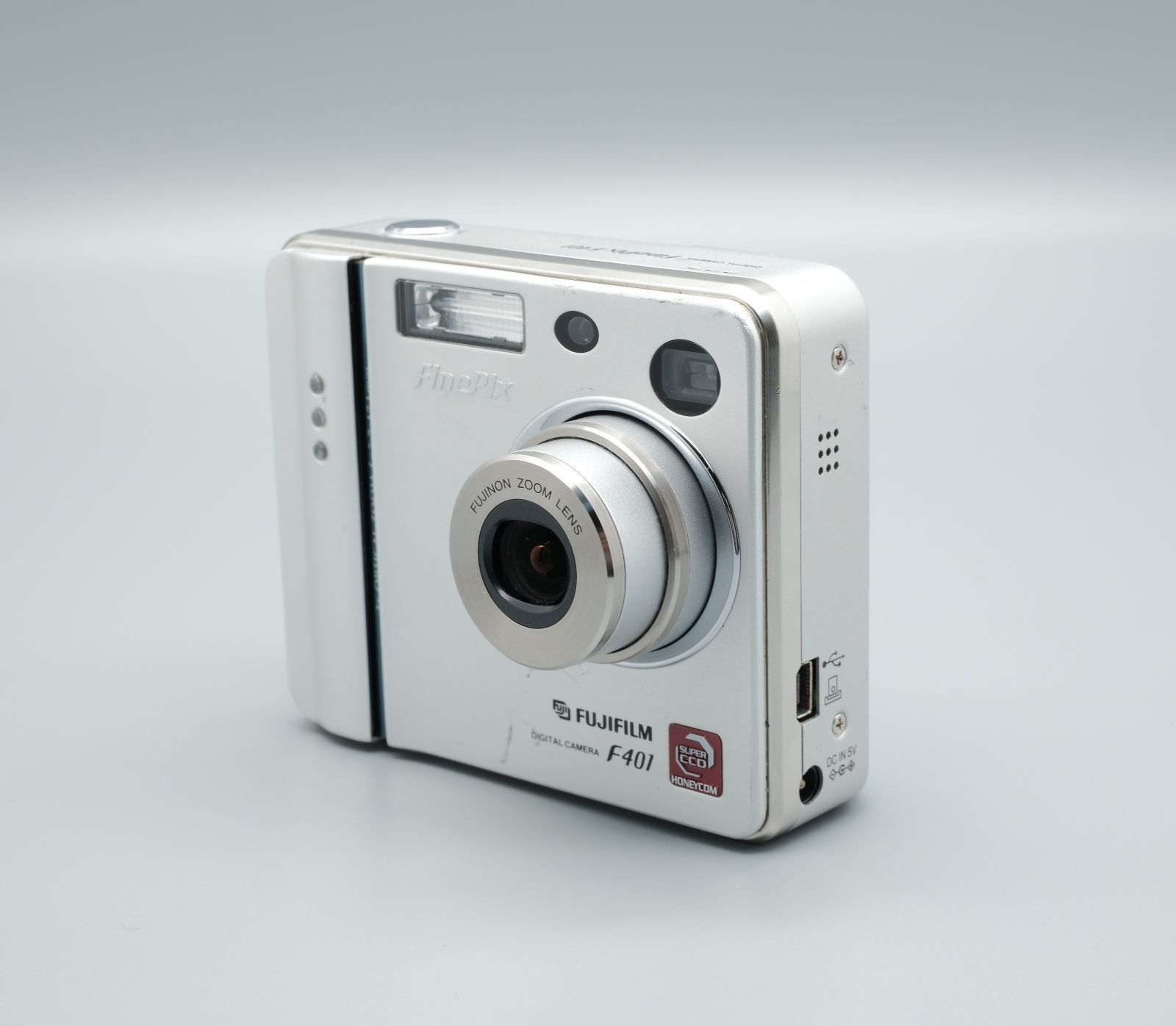 □完動品 FUJIFILM FinePix F401 シルバー コンパクトデジタルカメラ