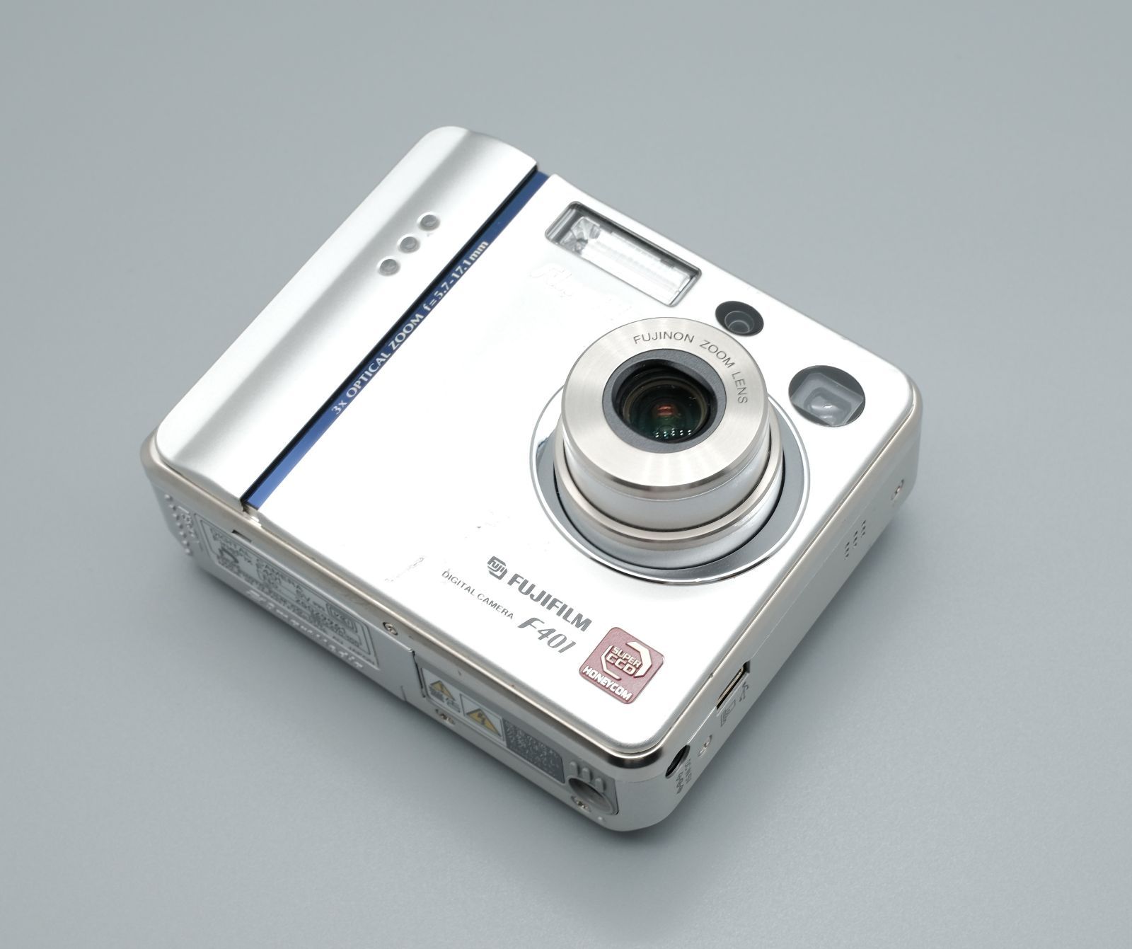 □完動品 FUJIFILM FinePix F401 シルバー コンパクトデジタルカメラ