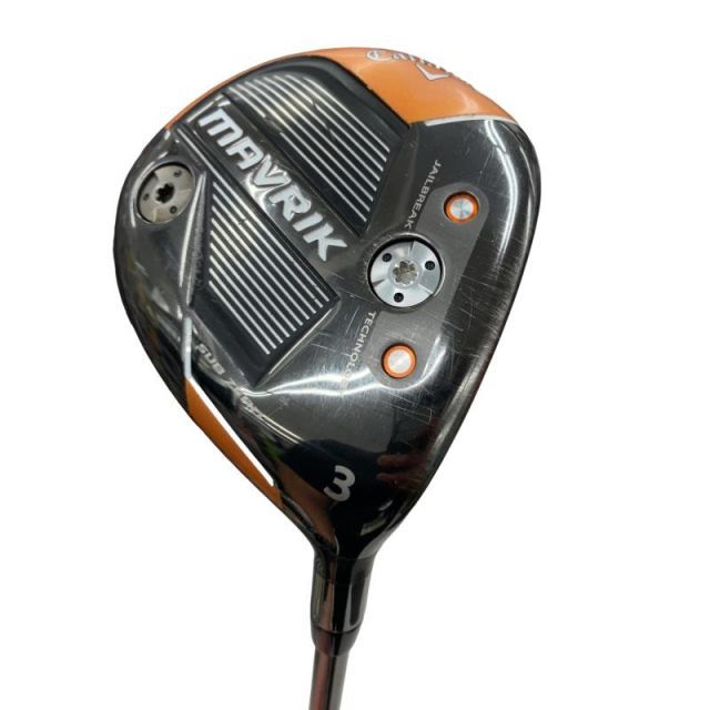 【中古】 キャロウェイ MAVRIK SUBZERO 3W フェアウェイウッド FW 純正特注シャフト (フレックスS) メンズ 男性用 右利き 右用 Cランク ゴルフクラブ