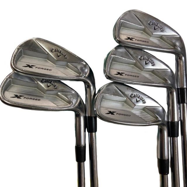 【中古】 キャロウェイ X FORGED(2018) 6S アイアンセット IR NS PRO MODUS3 TOUR120 (フレックスS) メンズ 男性用 右利き 右用 Cランク ゴルフクラブ
