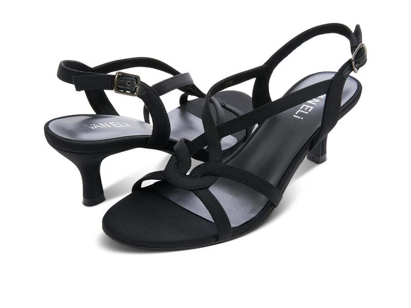 ベネリ レディース シューズ ヒール Vaneli Monde Black Owi Fabric ブラック