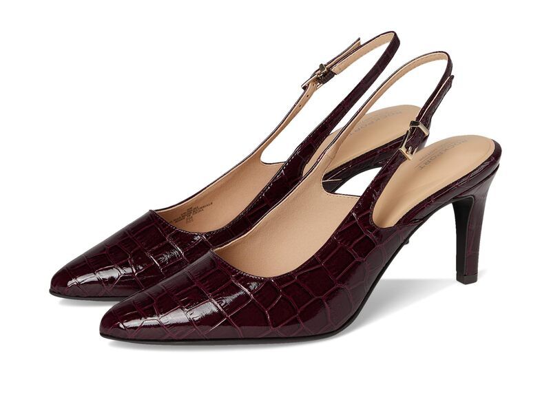 ロックポート レディース シューズ ブーツ・レインブーツ Rockport Jolie Dark Red Croco レッド