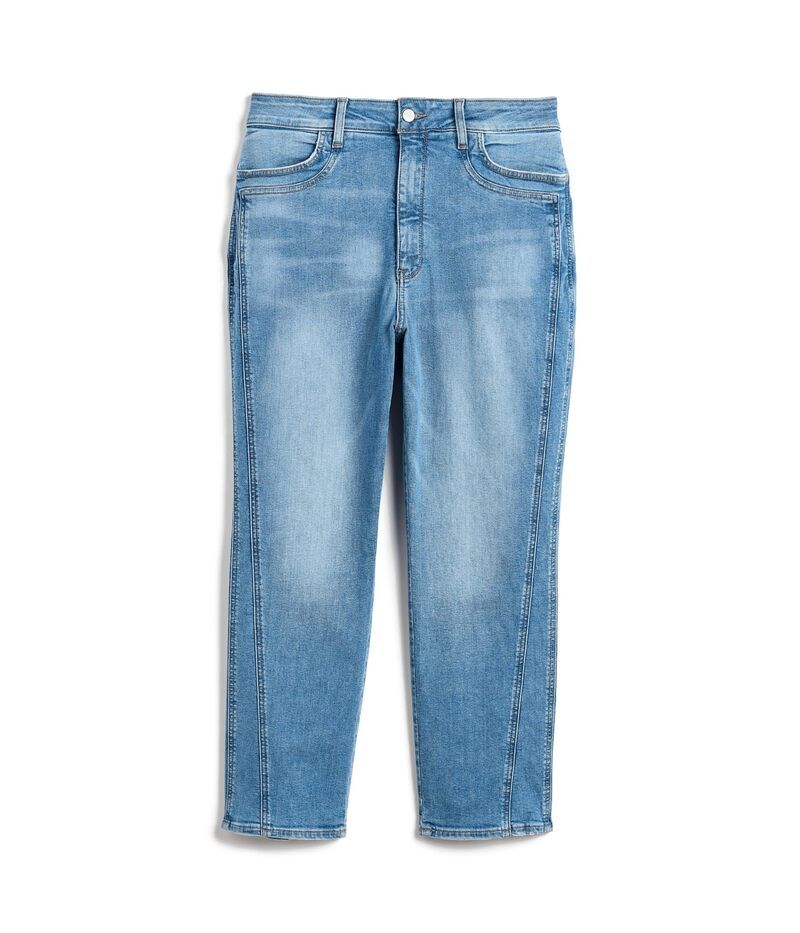 エヌワイディージェイ レディース ボトムス デニムパンツ プラスサイズ アンクル ジーンズ NYDJ Plus Marilyn Straight Ankle Seaming Detail Jeans