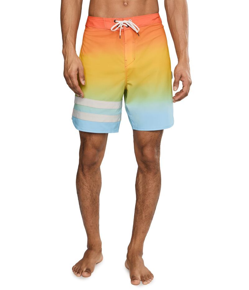 ハーレー メンズ 水着 ハーフパンツ・ショーツ ショートパンツ Hurley PhantomEco Block Party 18 Boardshorts Orange Gradient オレンジ