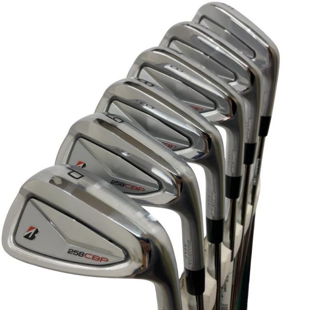 【中古】 ブリヂストン BRIDGESTONE 258CBP 6S アイアンセット IR NS PRO MODUS3 TOUR105 DUAL FLOW (フレックスS) メンズ 男性用 右利き 右用 Aランク ゴルフクラブ