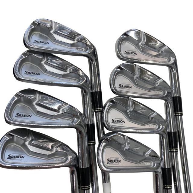【中古】 ダンロップ SRIXON Z725 8S アイアンセット IR Dynamic Gold (フレックスS) メンズ 男性用 右利き 右用 Cランク ゴルフクラブ