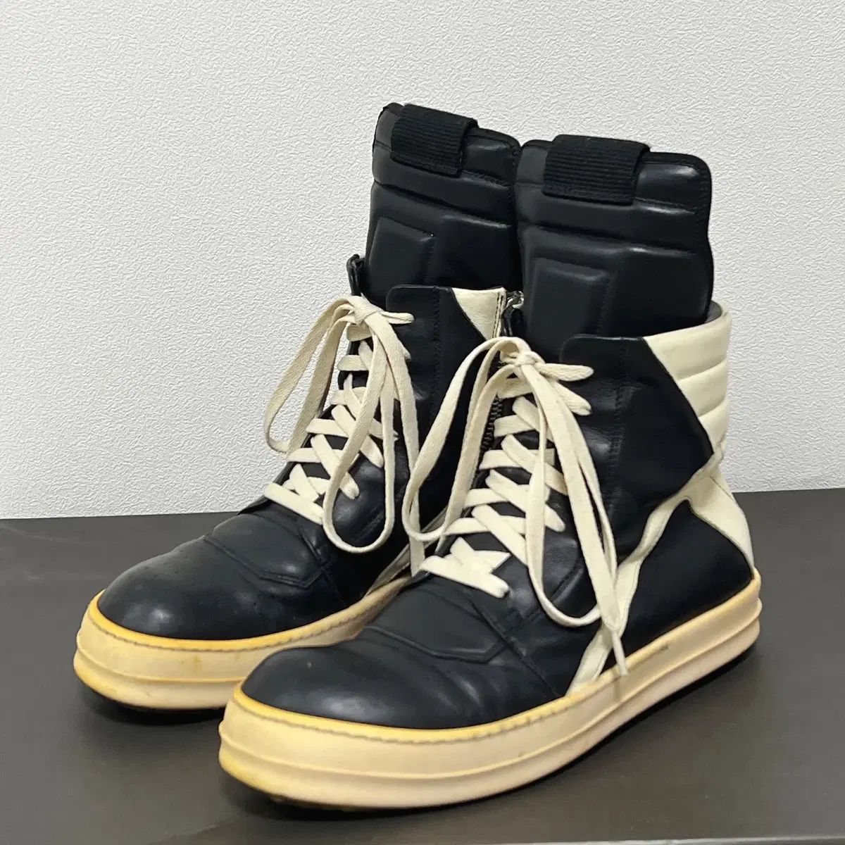 リックオウエンス 15FW ジオバスケット モノクローム LPO
