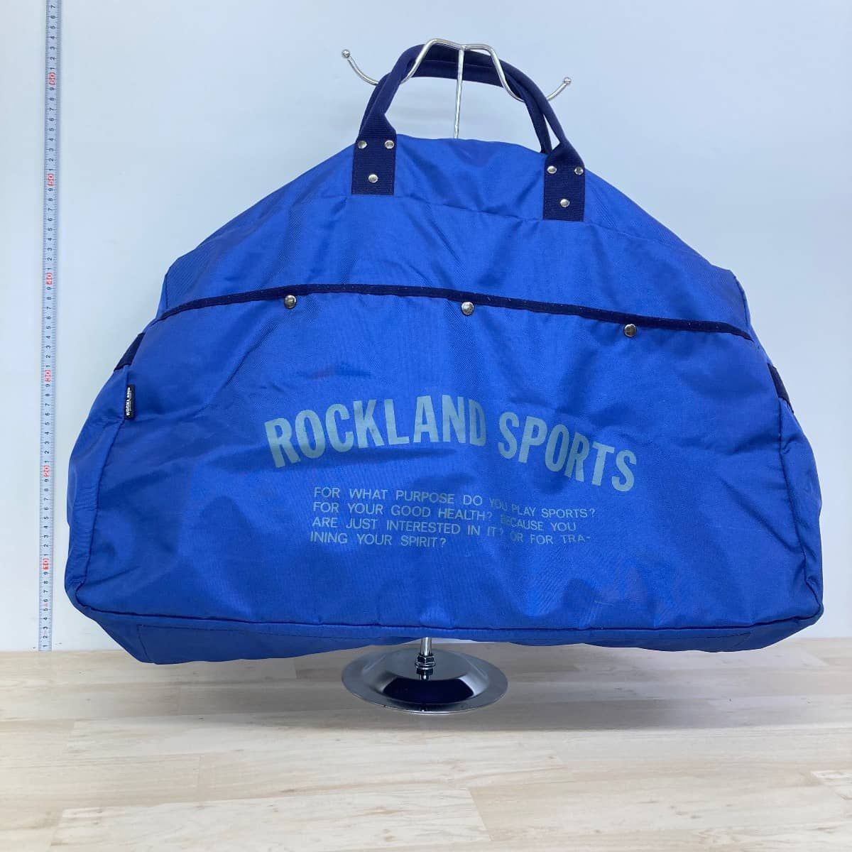 ROCKLAND SPORTS ボストンバッグ ブルー ショルダーストラップ付