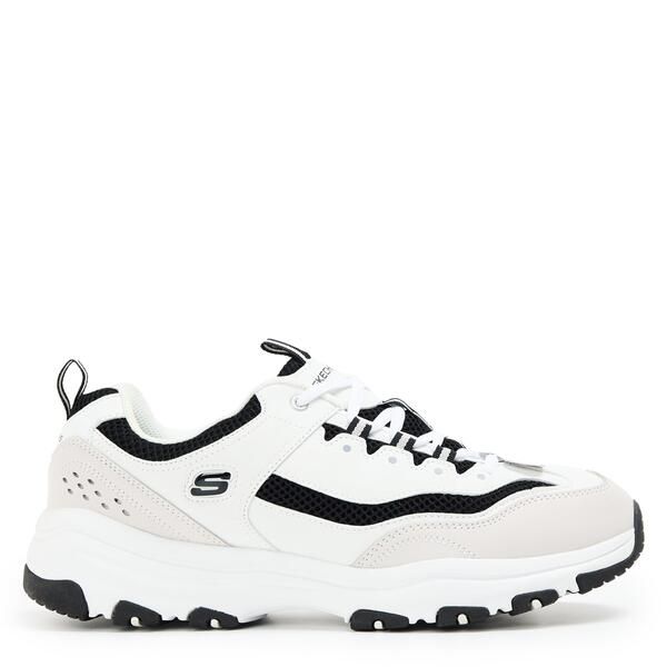 スケッチャーズ メンズ シューズ スニーカー Skechers Mens CasualowTop Trainers WhiteBlack ホワイト
