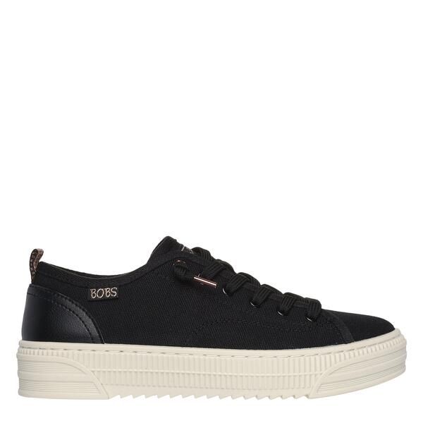 スケッチャーズ レディース シューズ スニーカー Skechers Womens Bobs Copa Canvas Trainers Black ブラック