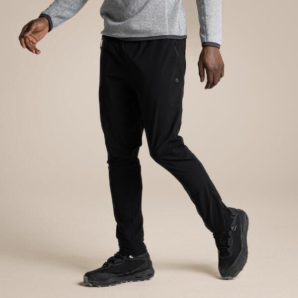 クラッグホッパーズ メンズ ボトムス カジュアルパンツ ストレート Craghoppers Mens Fleet Straight Leg Trousers Black ブラック