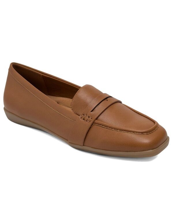 エアロソールズ レディース シューズ スリッポン・ローファー Aerosoles Womens Kody SlipOn Loafers Chestnut Faux Leather