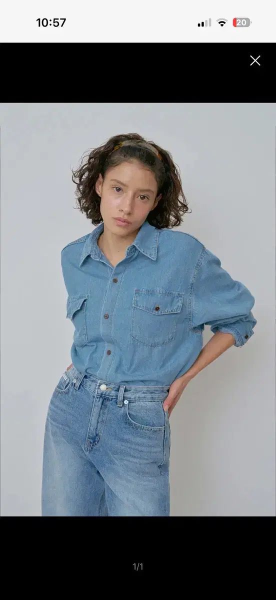 WITHOUTSUMMER ウォールナットデニムシャツ 新品